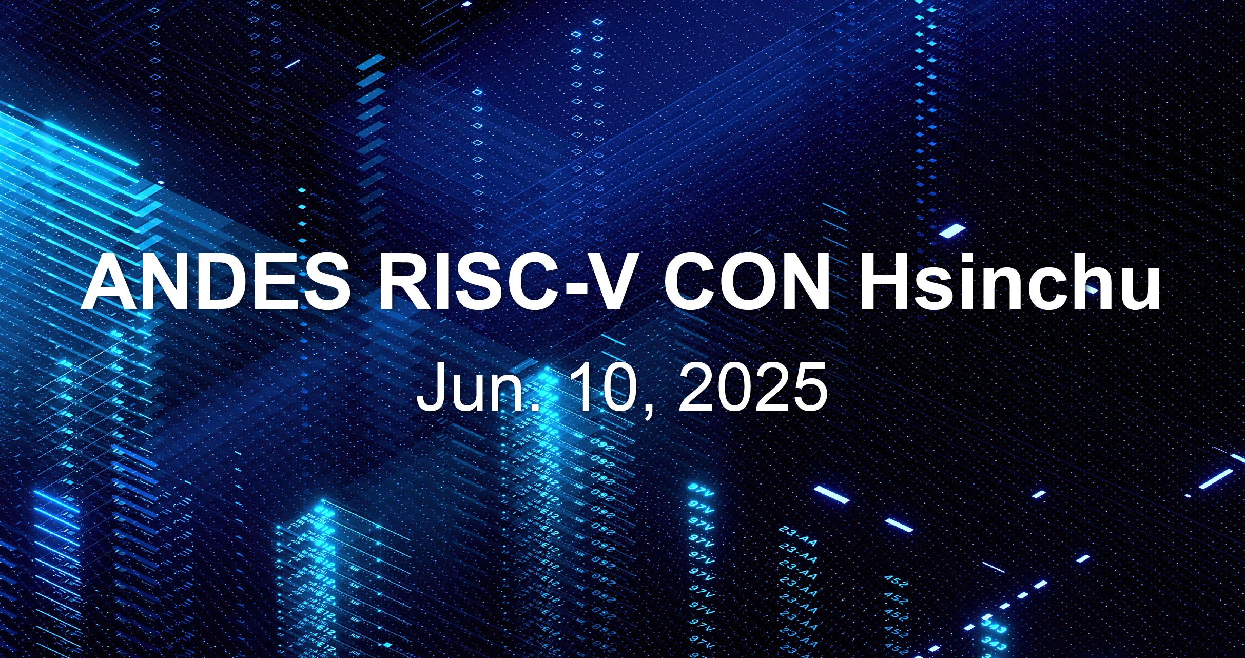 ANDES RISC-V CON Hsinchu